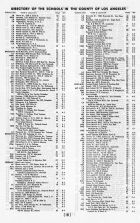 Index - Schools of Los Angeles County Directory 4, Los Angeles and Los Angeles County 1949